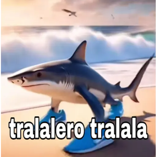 Tralalero Tralala - The Nike-wearing shark character from Italian Brainrot Mode