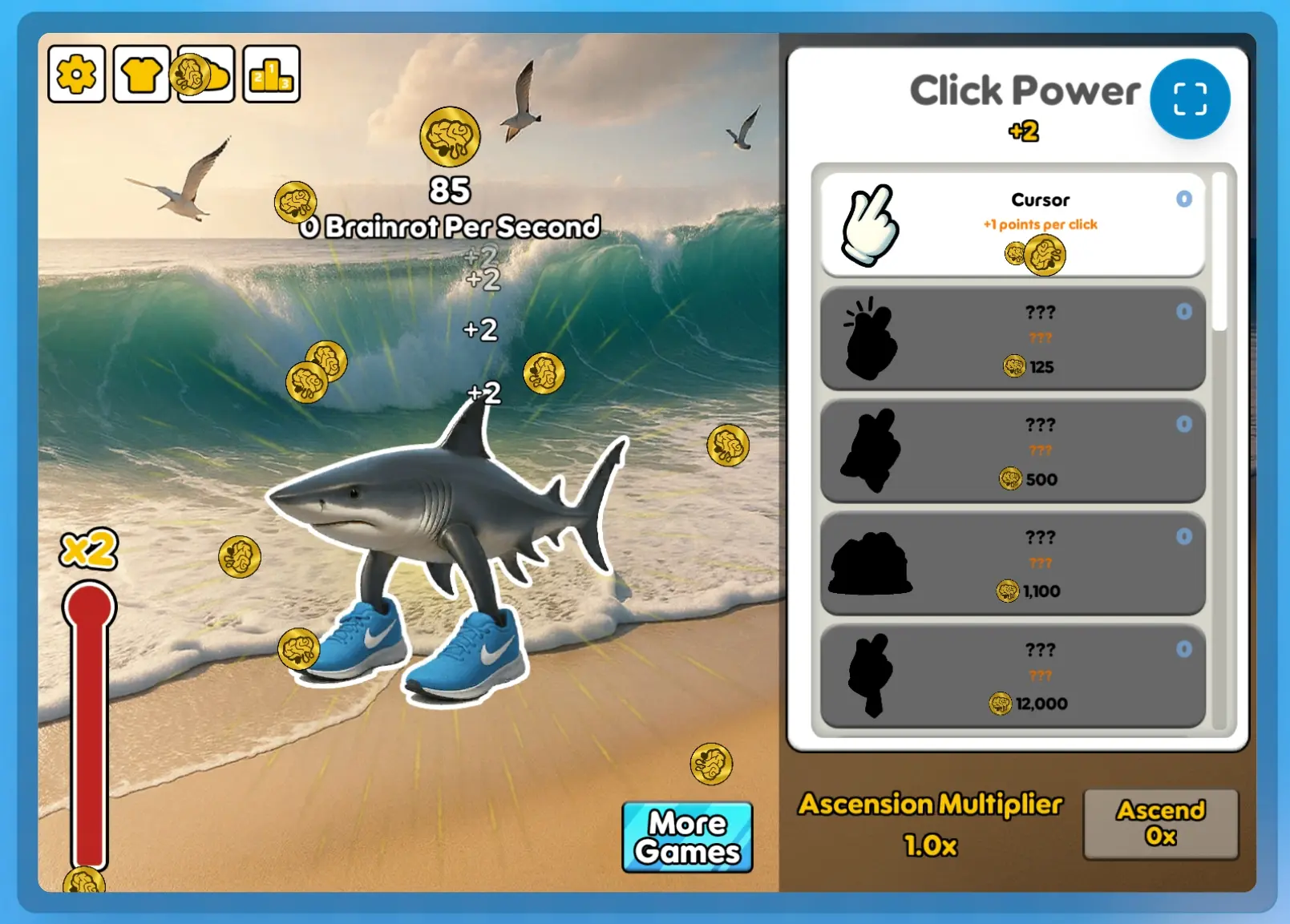 Italian Brainrot Clicker 2: Meme Tap Game