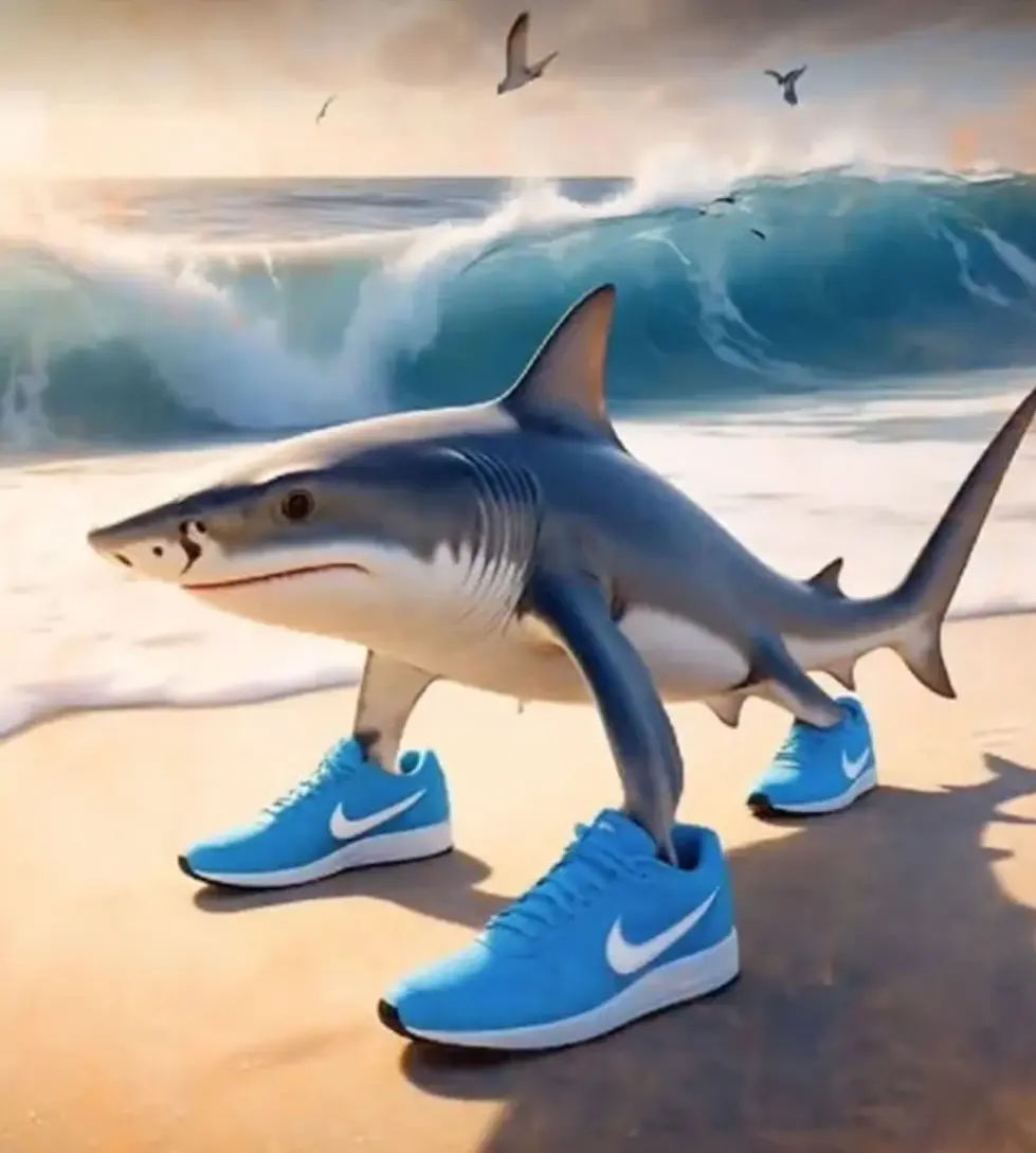 Tralalero Tralala - The musical shark character from Italian Brainrot Merge Fellas