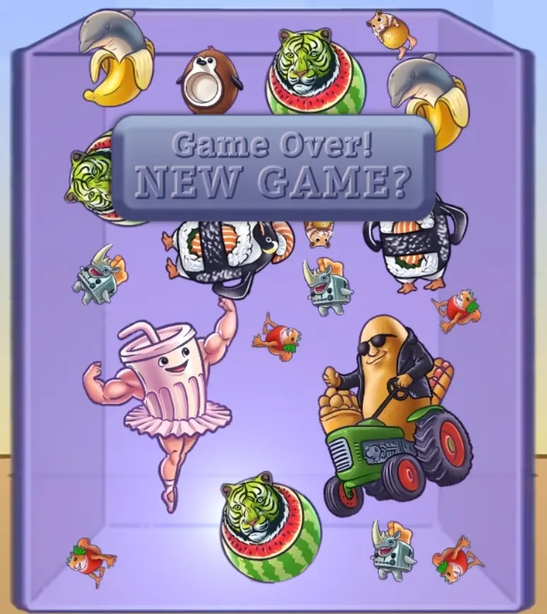 New meme characters on the Merge Fellas Italian Brainrot IV Game Over Screen