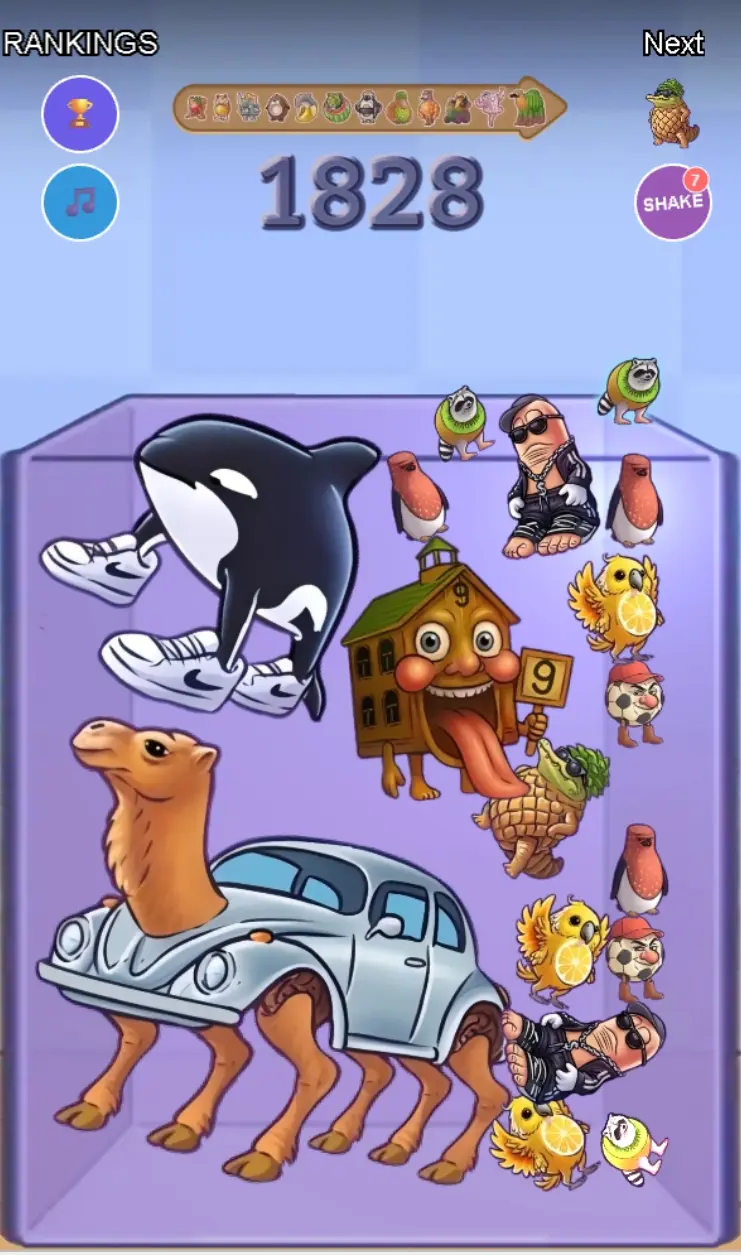 Italian Brainrot V showing new character combinations