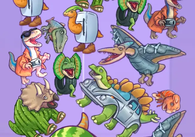Merge Fellas: Italian Brainrot Jurassic