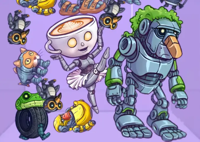 Merge Fellas: Italian Brainrot Robot